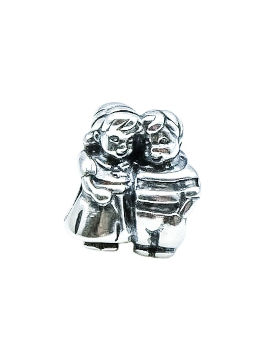 Chamilia Brother Sister Sterling Silver Family Charm Bead Sibling Love Gift